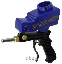 BERGEN Air Sandblasting Gun Hand Held Sand Blaster Portable Shot Media Blasting