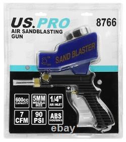 BERGEN Air Sandblasting Gun Hand Held Sand Blaster Portable Shot Media Blasting