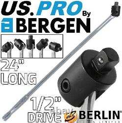 BERGEN BREAKER BAR 1/2 Drive 600mm 24 Long Strong Arm Power Bar Wheel Wrench