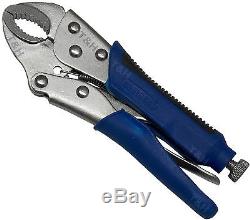 BERGEN Locking Pliers 4pc Mole Grips Adjustable Wrench Vice Grips Pliers Long No