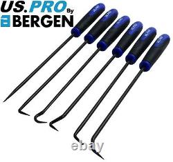BERGEN Long Reach Pick And Hook Tool Set O Ring Seal Hose Removal Puller Set HD
