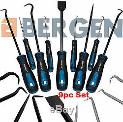 BERGEN Scraper Hook And Pick Tool Set O Ring Seal Removal Set & Mini Hook & Pick