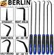 Berlin Long Reach Pick And Hook Tool Set O Ring Seal Hose Removal Puller Set Hd