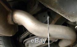BMW 318D / 320D E90/E91/E92 Rear silencer delete pipe with choice of tailpipes