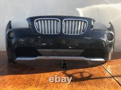 BMW X1 Front Bumper Complete Fogs Grilles 2009-2012 Pre LCI E84 Black