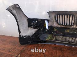 BMW X1 Front Bumper Complete Fogs Grilles 2009-2012 Pre LCI E84 Black