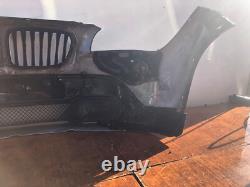 BMW X1 Front Bumper Complete Fogs Grilles 2009-2012 Pre LCI E84 Black