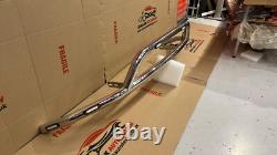 BULL BAR WITH WHITE LED fits FORD TRANSIT 2005-2013 CHROME