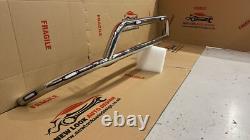 BULL BAR WITH WHITE LED fits FORD TRANSIT 2005-2013 CHROME