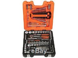 Bahco S138 1/4, 3/8 & 1/2 Drive 138 Pce Socket, Spanner Crowfoot Set Tool Kit