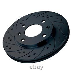 Black Diamond Combi Front Discs for Suzuki SX4 GY 1.9 DDis Vin# TSM (Hungarian)