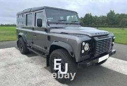 Black Side Step Running Board Oem Fit Boards For Land Rover Defender 110 90-16