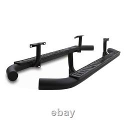 Black Side Step Running Board Oem Fit Boards For Land Rover Defender 110 90-16