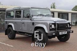 Black Side Step Running Board Oem Fit Boards For Land Rover Defender 110 90-16
