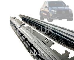 Black Side Steps For Mercedes GLE Running Boards W167 2019 on 1 Pair OE Style