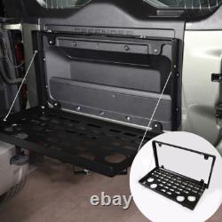 Black Steel Tailgate Table Foldable Cargo Shelf for Land Rover Defender 20-23 UK