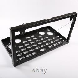 Black Steel Tailgate Table Foldable Cargo Shelf for Land Rover Defender 20-23 UK