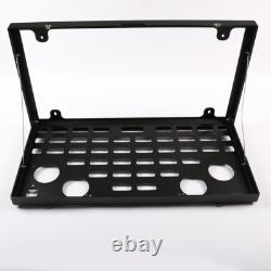 Black Steel Tailgate Table Foldable Cargo Shelf for Land Rover Defender 20-23 UK