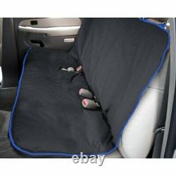 Blue 2 In 1 Waterproof Car Rear Back Seat Cover Pet Dog Protector Boot Mat Liner