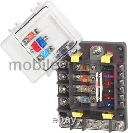 Blue Sea Systems 7748 Safety Hub 150 fuse box 10 way 200A ignition protected