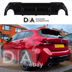 Bmw 1 Series F40 Gloss Black Rear Diffuser Lip Valance Bumper Spoiler Kit 2020+