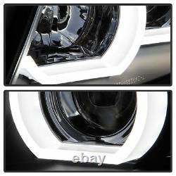 Bmw 3 Series E90 E91 LCI 2009-2012 Black Led 3d Drl Headlights Led Indicators