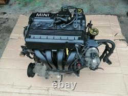 Bmw Mini Cooper One R50 R52 1.6 Petrol W10b16a Complete Engine 72k -2001-2008