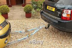 Brand New 2.5t Car Recovery A Frame Towing Dolly Trailer Garage Tow Zinc Coated