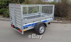 Brand New Car Trailer 6x4 750kg With Tail Ramp Single Axle Al-ko Suspension