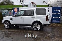 Breaking Land Rover Discovery 4 2015 White Complete Front End Package