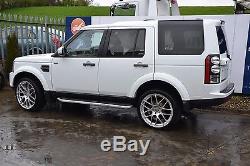 Breaking Land Rover Discovery 4 2015 White Complete Front End Package
