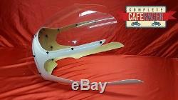 Cafe Racer Fairing With Clear Screen & Headlight Bubble Rickman / Avon Style