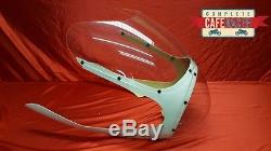 Cafe Racer Fairing With Clear Screen & Headlight Bubble Rickman / Avon Style