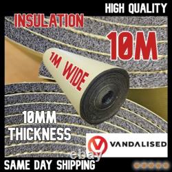 Camper Van Insulation Foam Soundproof Closed Cell Self-adhesive 10mm x 10m vw t6
