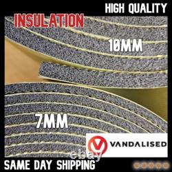 Camper Van Insulation Foam Soundproof Closed Cell Self-adhesive 10mm x 10m vw t6