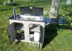 Camper Van Kitchen Pod Motorhome Furniture Unit Built to Order gas hob sink inc