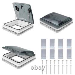 Camper Van Skylight 500 X 500 30-50mm Large Caravan Rooflight Led Roof Vent