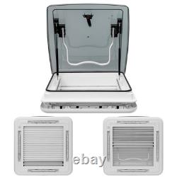 Camper Van Skylight 500 X 500 30-50mm Large Caravan Rooflight Led Roof Vent