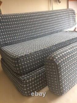 Campervan Boat Motorhome Bench Seat Rock n Roll bed/box Cushions made to order