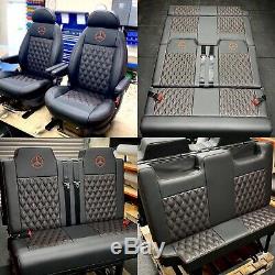 Captain Swivel Seats Vw / Sprinter / T5 / T4 / Vivaro / Campers / Galaxy Swivel