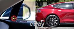 -Car Blind Spot Detection Universal Rear View Sensor Safety Monitoring System
