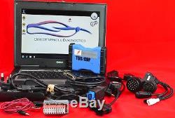 Car Diagnostic Laptop Tablet Computer Tool up to 2018. With Extra Cables