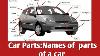 Car Parts Names Of Parts Of A Car