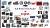 Car Parts Vocabulary In English Learn Vehicle Words With Pictures Carvocabulary Carparts