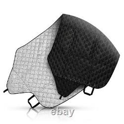 Car Reversible Windscreen Cover Windshield Aluminium Snow Ice Frost Sun UV Dust