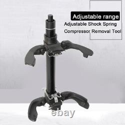Car spring compressor press tool with variable spring arms UK