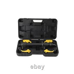 Car spring compressor press tool with variable spring arms UK