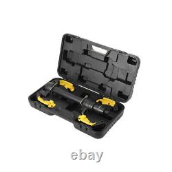 Car spring compressor press tool with variable spring arms UK