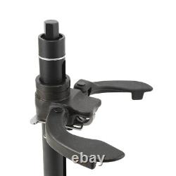 Car spring compressor press tool with variable spring arms UK