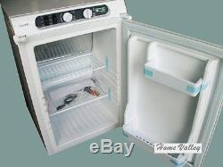 Caravan Motorhome Leisure 3 Way Absorption fridge 43 Litre New White